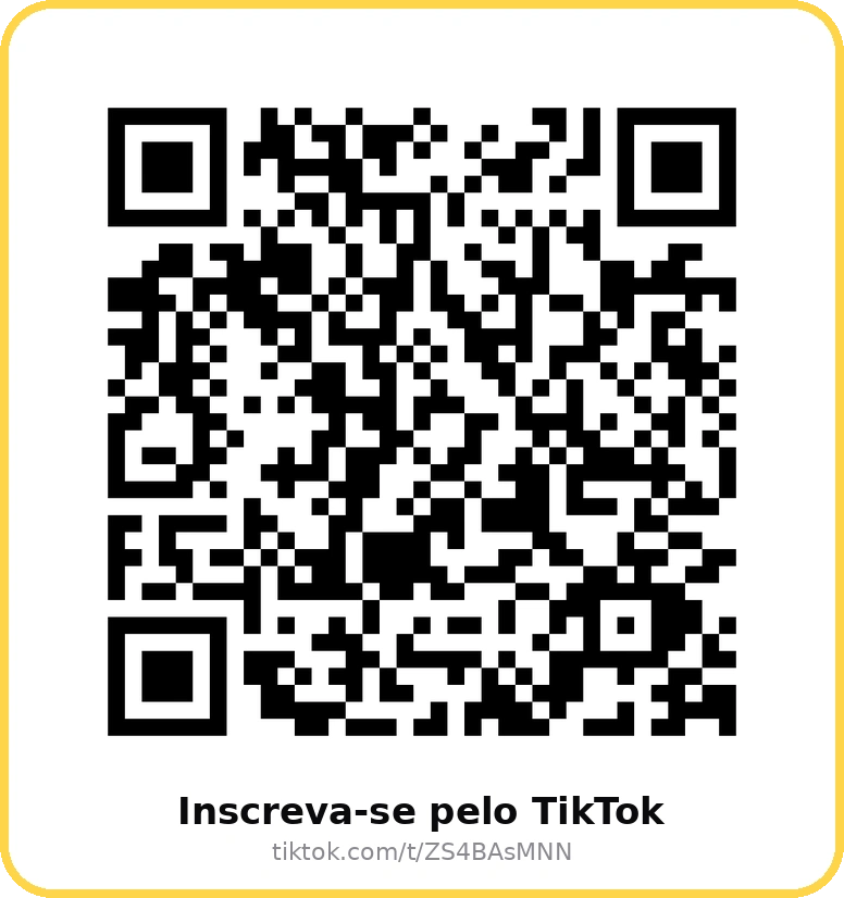 QR code para se inscrever na Pro Live Creators pelo TikTok
